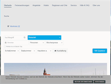 Tablet Screenshot of privatquartierinfo.de